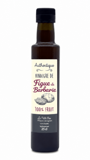 Bouteille de vinaigre de figue de Barbarie